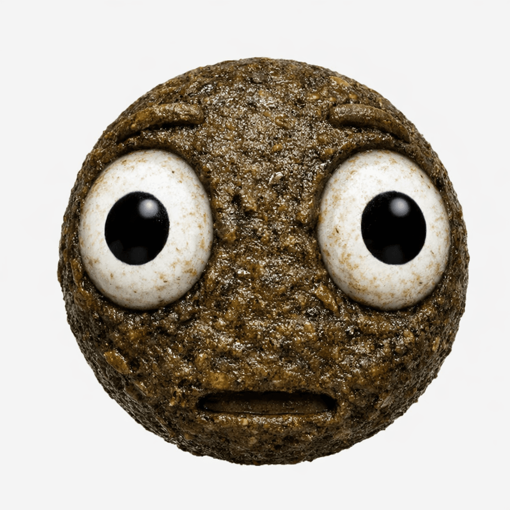 Distorted Poop Face