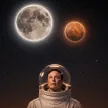 Moon, Mars &amp; Beyond Wallet