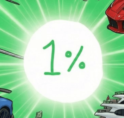 1%