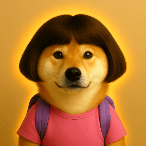 dog with aura