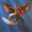 GeorgeEagleRocketLauncherFlagRah Wallet