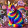 Portefeuille The Rainbow Cat