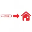 1 Paperclip To A House 錢包