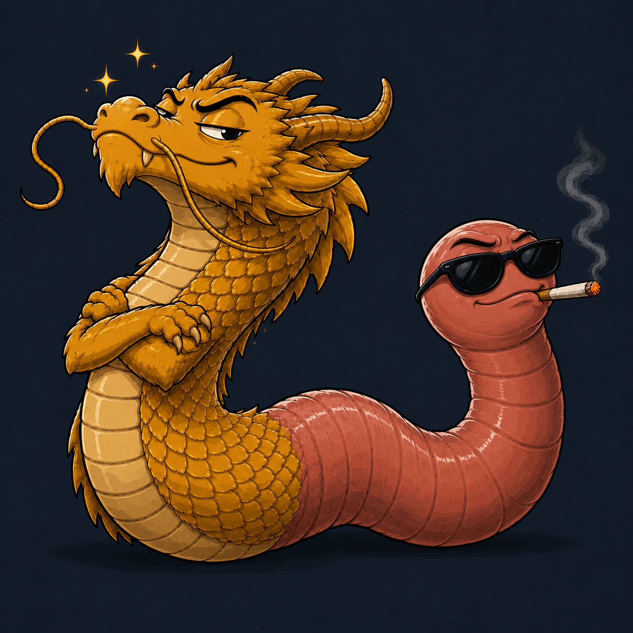 DragonWorm token on Solana