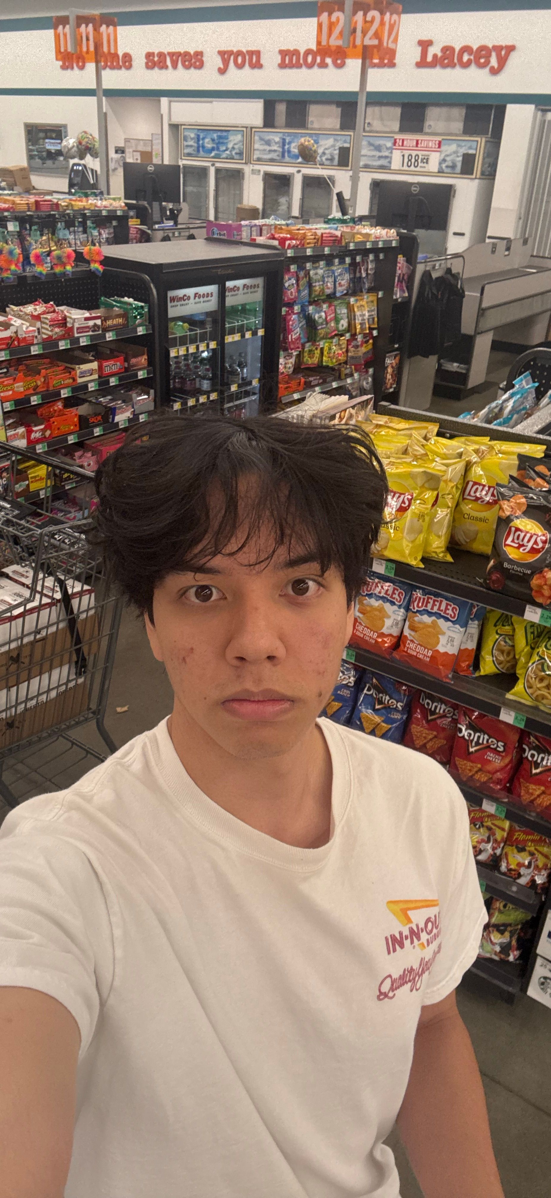 Paying for people’s groceries