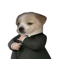 Dog In A Suitウォレット