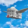 Portafoglio Flying White House