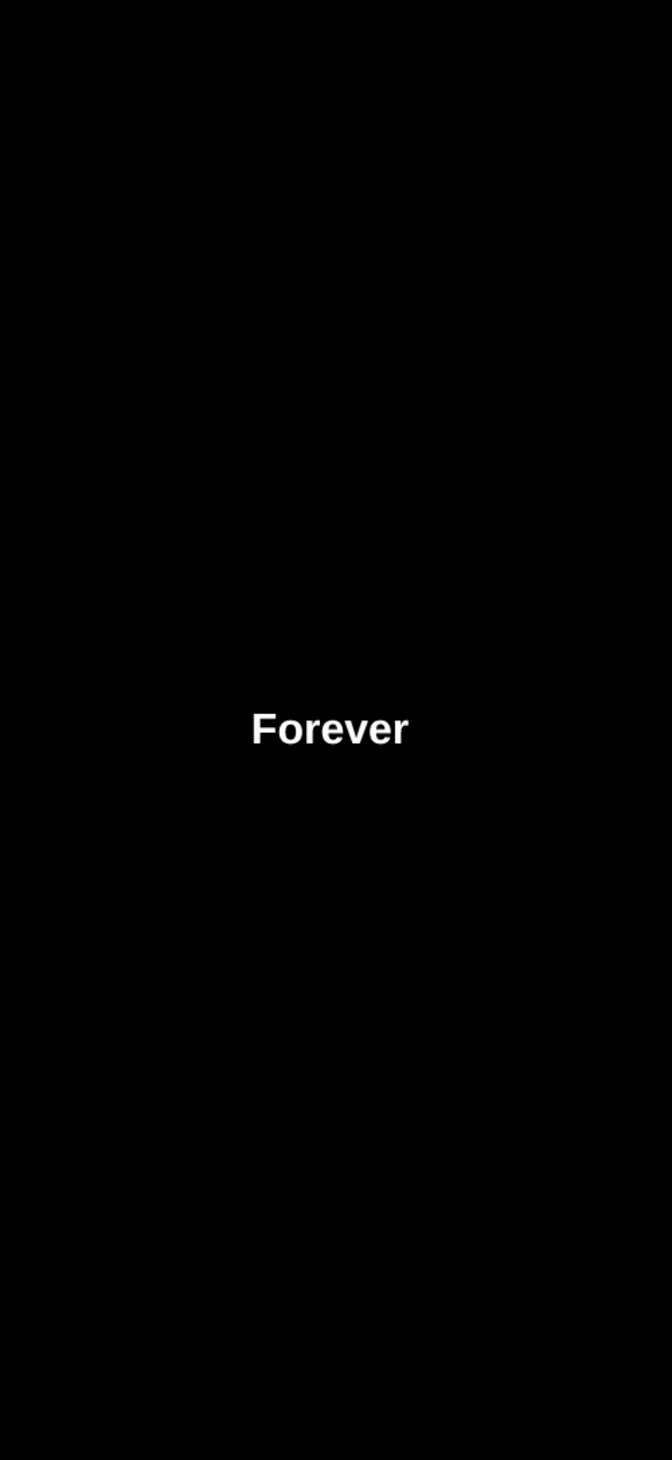FOREVER