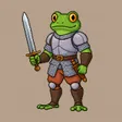 Frog Knight Wallet
