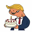 Happy 80th Birthday Donuld Tramp Wallet